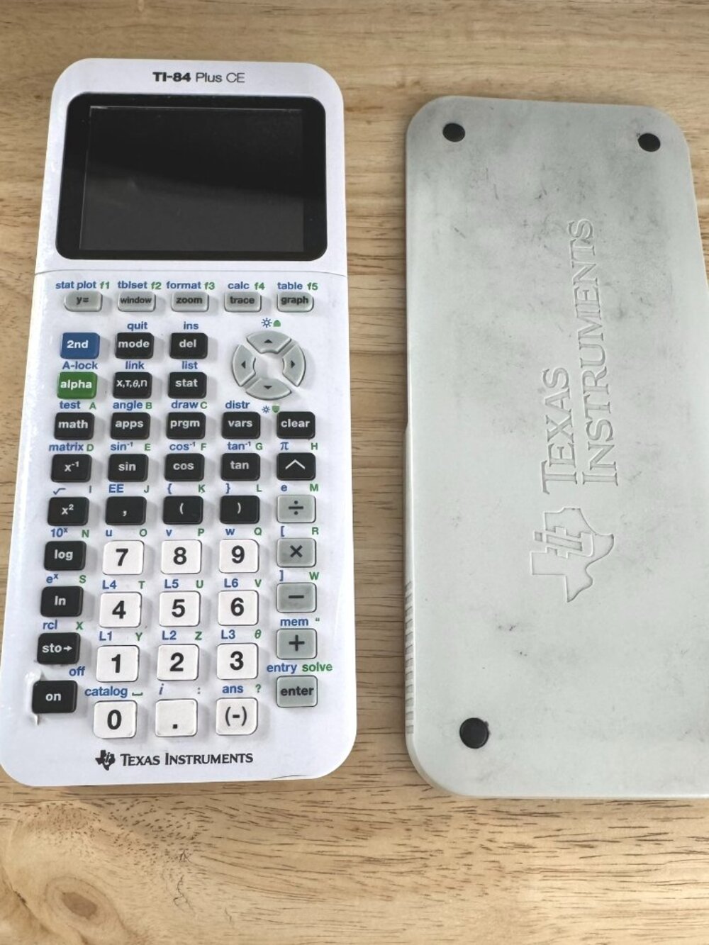 Texas Instruments TI-84 Plus CE Graphing Calculator Parts Only MC-137